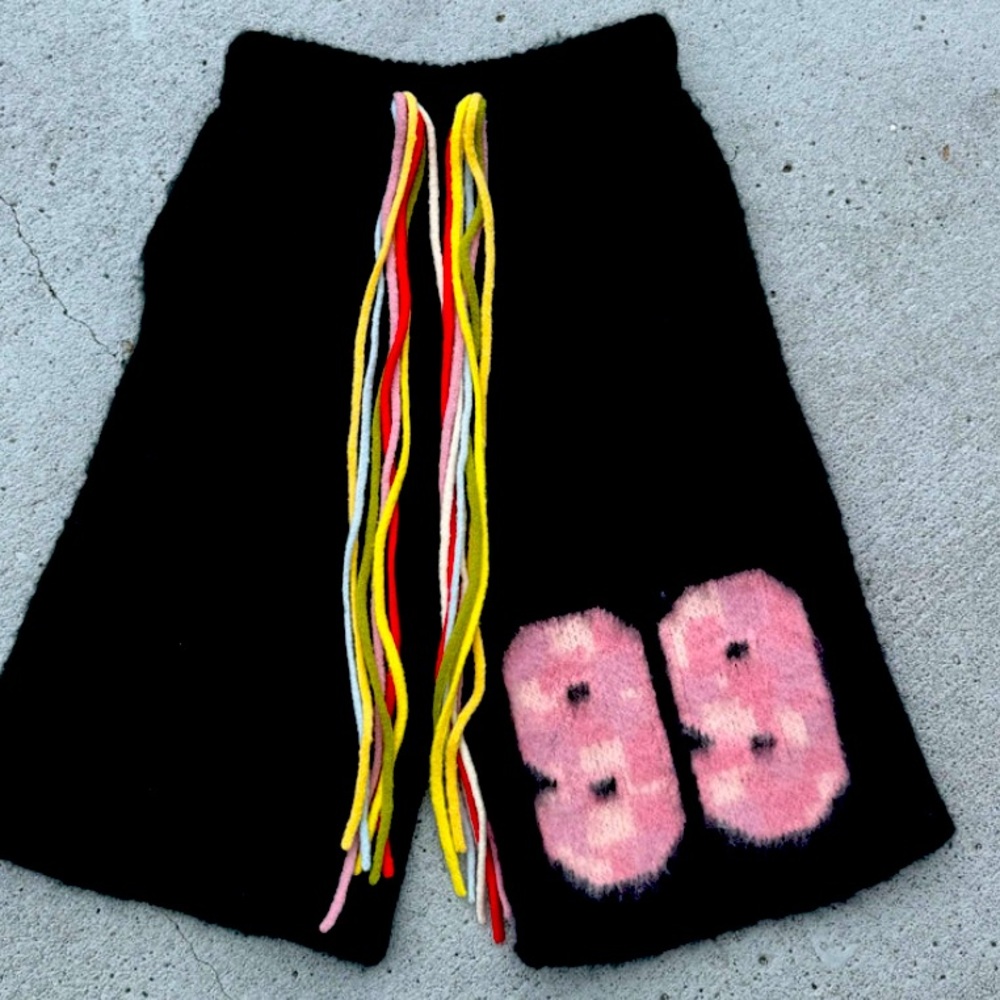 BRAINWASHED CO. | DIGI Mohair Shorts